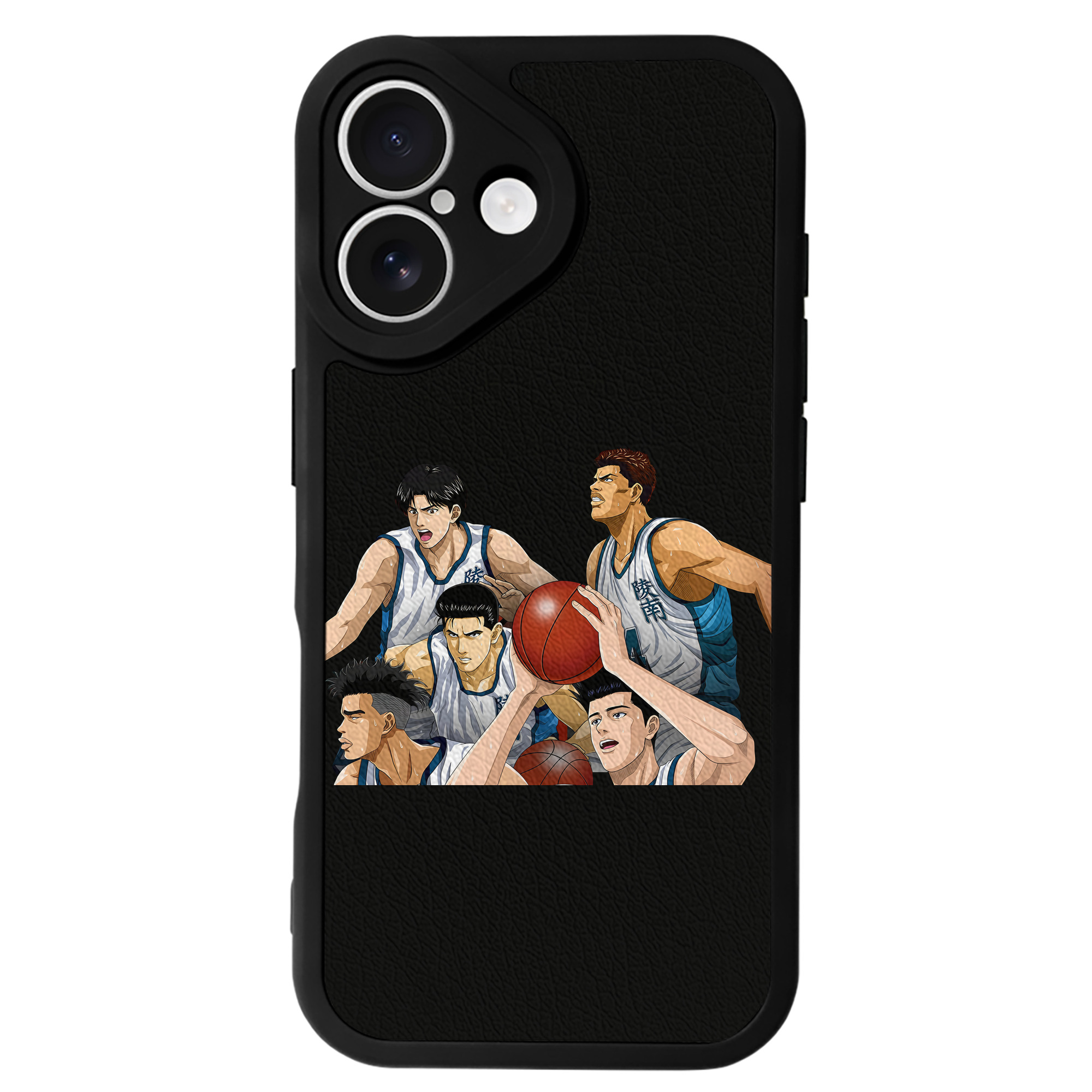（画像用） SLAM DUNK／スラムダンク 【iPhone 16シリーズ対応】シリコンスマホケース（レザー調） 材質：シリコン